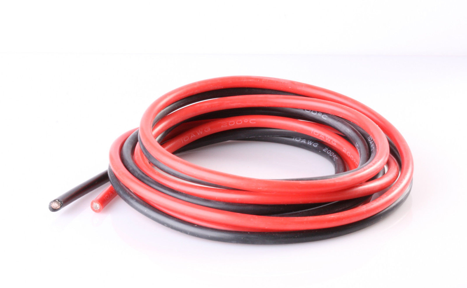 Brushless Motor Thrust Test Stand - Siliconen kabel rood zwarte draad RC