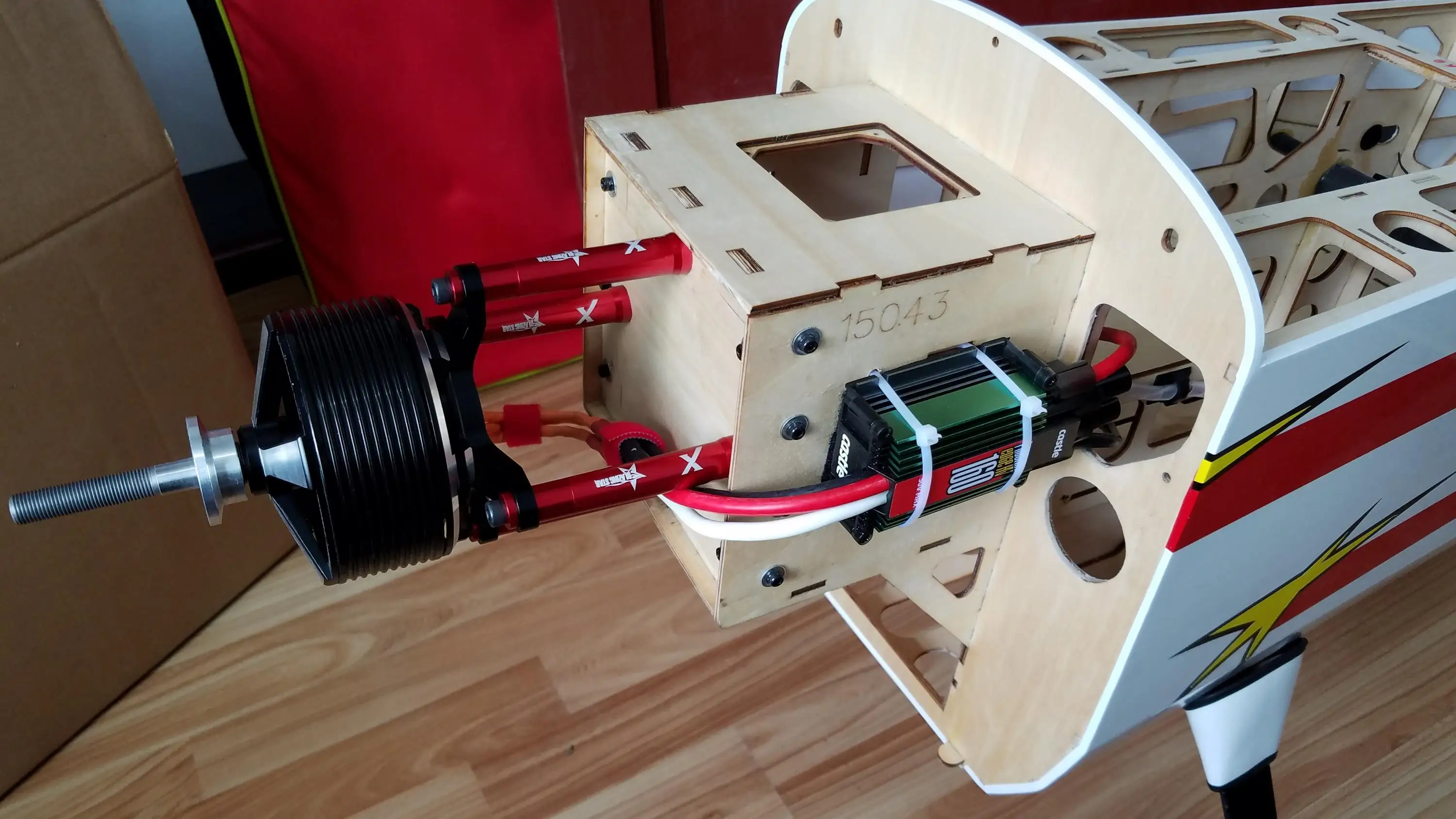 Brushless Motor Thrust Test Stand - Kuza Ef Verstelbare Motor Aluminium Beugel